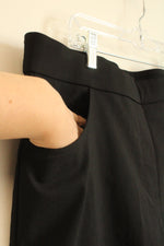 NEW Alfred Dunner Black Straight Leg Stretch Waistband Pants | 18W