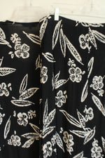 Studio Women Black Floral Skirt Set | 1X