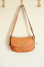 Coach Legacy Flap Peach Orange Purse