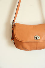 Coach Legacy Flap Peach Orange Purse