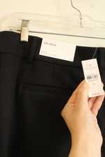 NEW Ann Taylor Black Ankle Thick Ponte Stretch Pant | 10