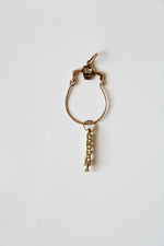 14K Yellow Gold "Brat" Necklace Charm