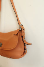 Coach Legacy Flap Peach Orange Purse