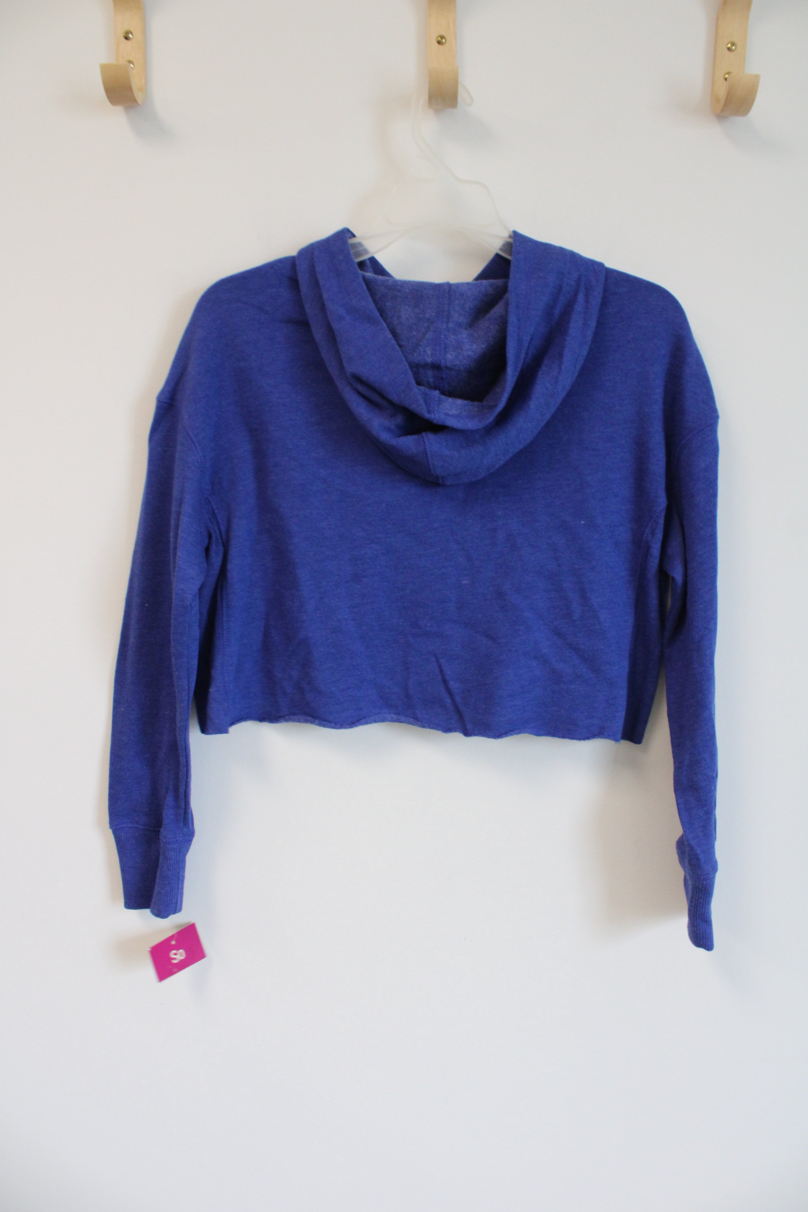 NEW SO Blue Cropped Hoodie | 10