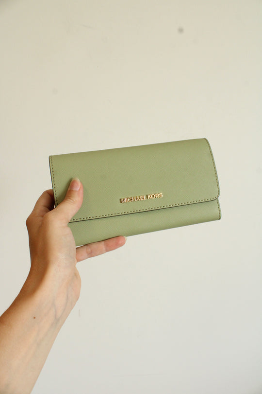 Michael Kors Sage Green Wallet