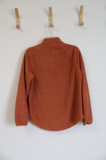 Sonoma Orange Quarter Zip Fleece | S