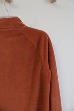 Sonoma Orange Quarter Zip Fleece | S