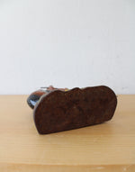Vintage Painted Cast Iron End Of The Trail Bookend