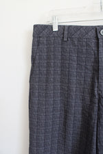 Izod Golf Gray/Blue Plaid Shorts | 34