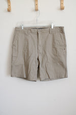 Duluth Trading Co. Relaxed Fit Flex Ballroom Khaki Shorts | 36