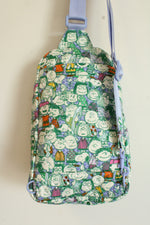 Vera Bradley X Peanuts Lorman Sling Backpack Purse