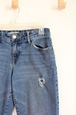 Knox Rose Denim Ripped Embroidered Jeans | 2