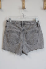 Universal Thread Gray Denim Vintage Midi Length Shorts | 4