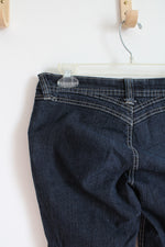 New Attitude Dark Wash Denim Bermuda Shorts | 9