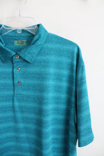Ben Hogan Performance Blue Striped Polo Shirt | XL (46/48)