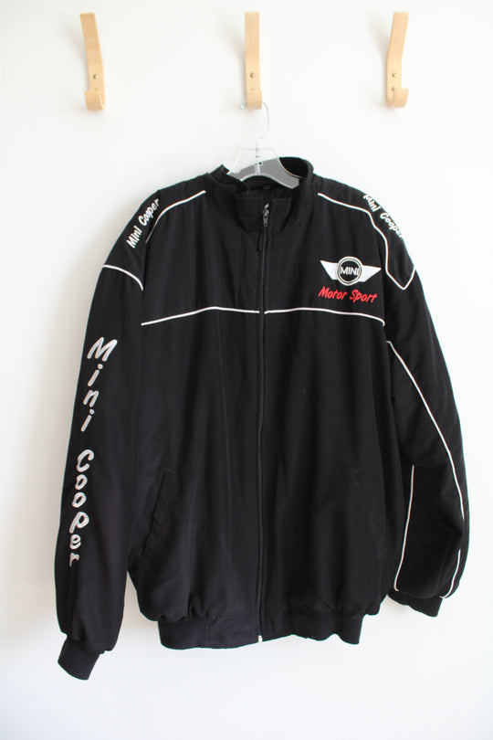 ProRacingShop.com Black Mini Cooper Motor Sport Black Racing Jacket | XL
