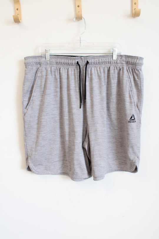 Reebok Gray Athletic Shorts | 3XL