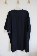 NEW Champion Navy & Yellow Michigan Cotton Dress | 2XL