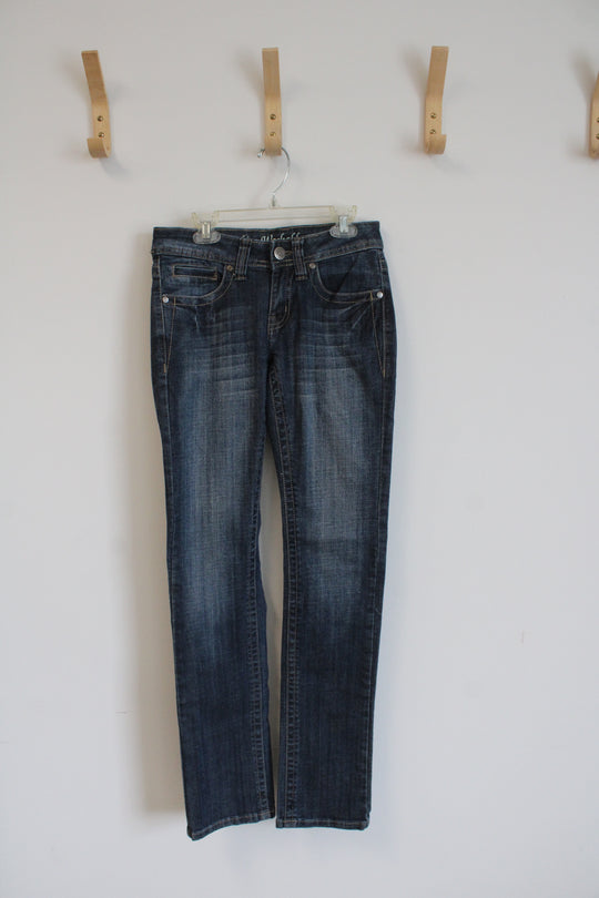 Machine Washable Faded Blue Denim Jeans | 26 (2-4 US)