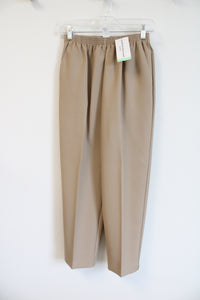 NEW Alfred Dunner Tan Pants | 8 Petite