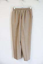NEW Alfred Dunner Tan Pants | 8 Petite