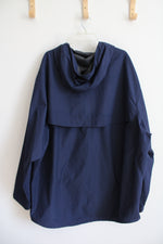 NEW Nike PIAA Board Of Directors Navy 1/4 Zip Windbreaker Jacket | XXXL