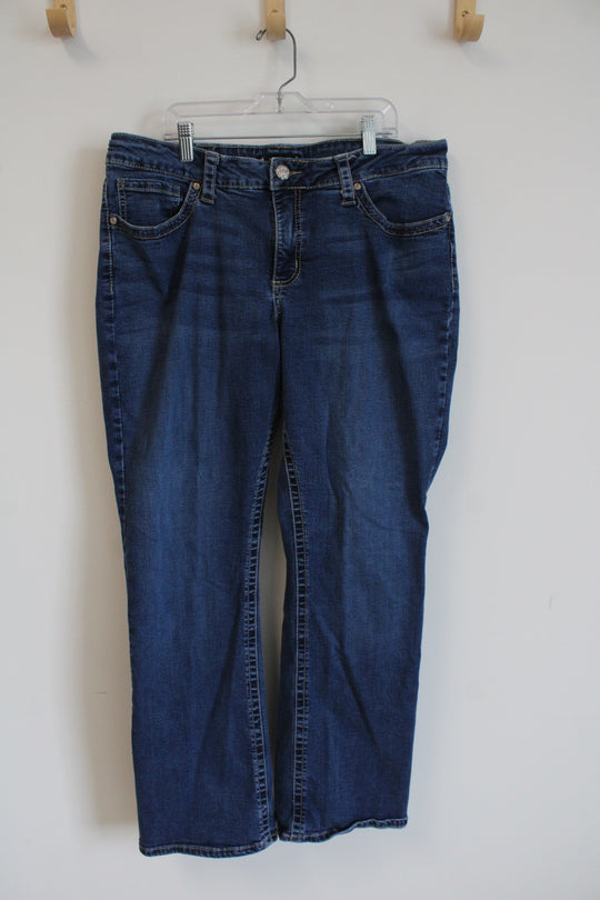Lee Midrise Fit Blue Denim Jeans | 16