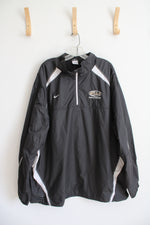 NEW Nike Storm Fit Black & White PIAA Board Of Directors 1/4 Zip Windbreaker Jacket | 3XL