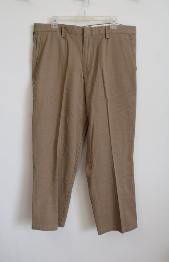 NEW Dockers Plush Twill Classic Fit Brown Pants | 38X32