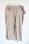 NEW Napa Valley Tan Pants | 14 Petite
