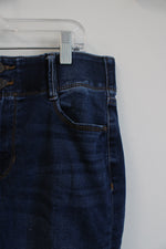 Apt. 9 Ankle-Length Dark Blue 2-Button Denim Jeans | 10