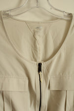 NEW Avia Silver Birch Hike Romper with Pockets and Front Zip | XL