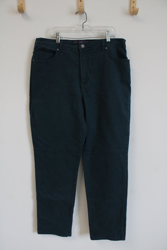 Gloria Vanderbilt Amanda Green Denim Jeans | 14
