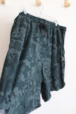 Reebok Green Camo Athletic Shorts | 3XL