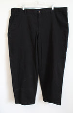 George Classic Fit Black Chino Pants | 46X30