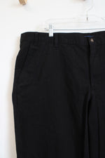George Classic Fit Black Chino Pants | 46X30