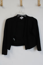 Calvin Klein Black Cropped Cardigan Shrug| S