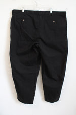 George Classic Fit Black Chino Pants | 46X30