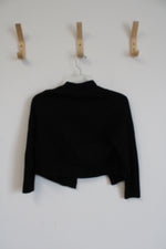 Calvin Klein Black Cropped Cardigan Shrug| S