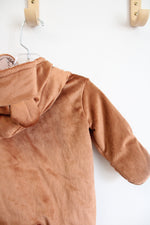 NEW Carter's Fuzzy Brown Bear Bodysuit | 3 MO