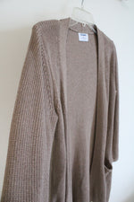 Old Navy Brown Knit Open Cardigan | XS
