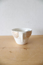 American Limoges Gold Trim Colonial Couple Teacup