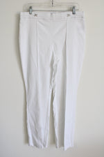 NEW Fundamental Things White Trouser Pants | L
