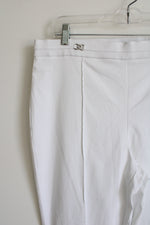 NEW Fundamental Things White Trouser Pants | L