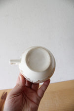 American Limoges Gold Trim Colonial Couple Teacup