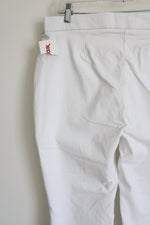 NEW Fundamental Things White Trouser Pants | L