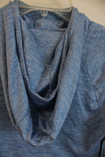 Under Armour Heather Blue Velocity Workmark Hoodie | M