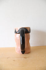 Vintage Engle Studios Tan King Ceramic Mug Stein