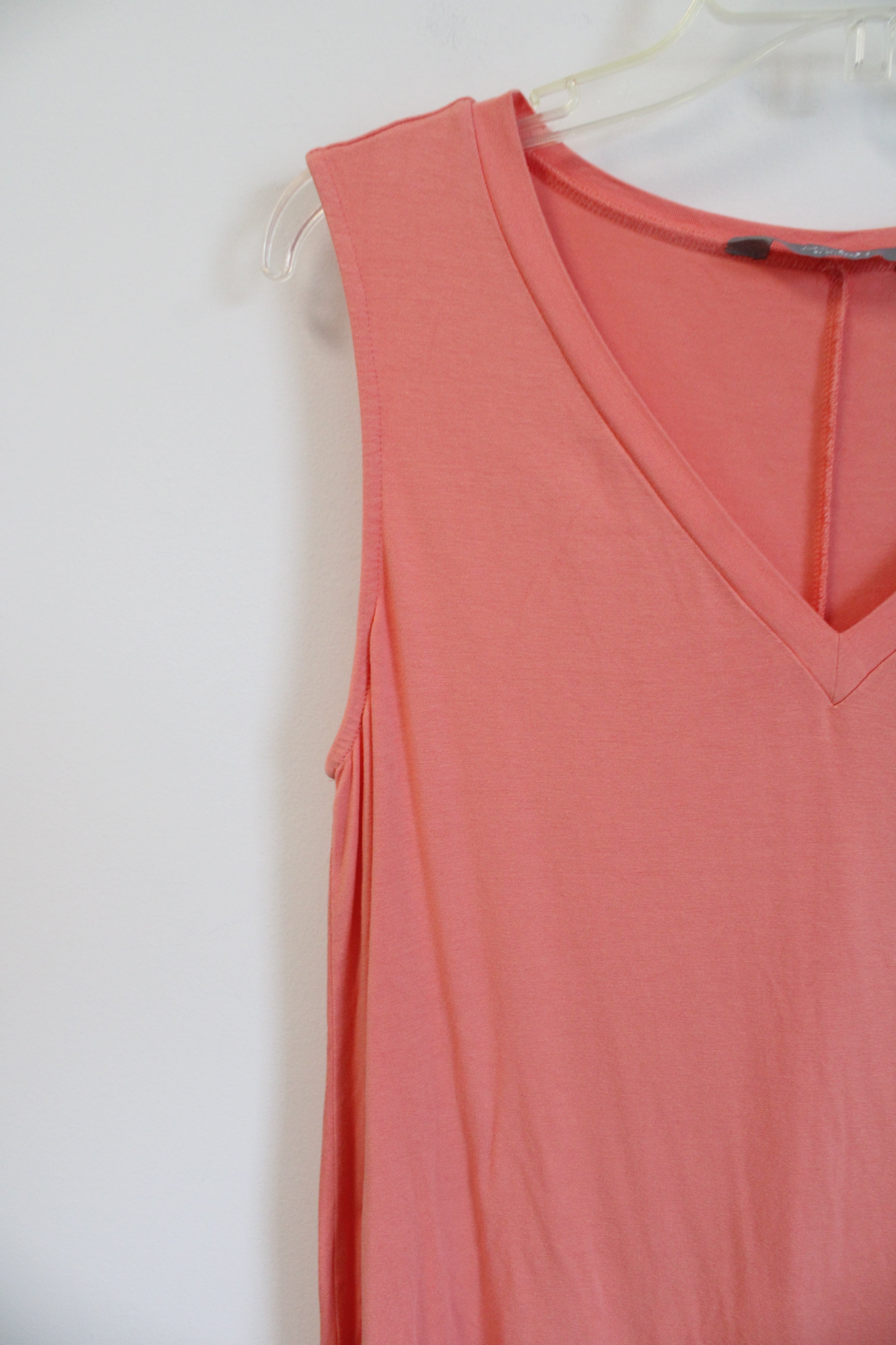 LaunGy By Giuliana Coral Pink Soft Tank | M