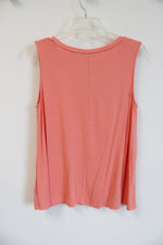 LaunGy By Giuliana Coral Pink Soft Tank | M